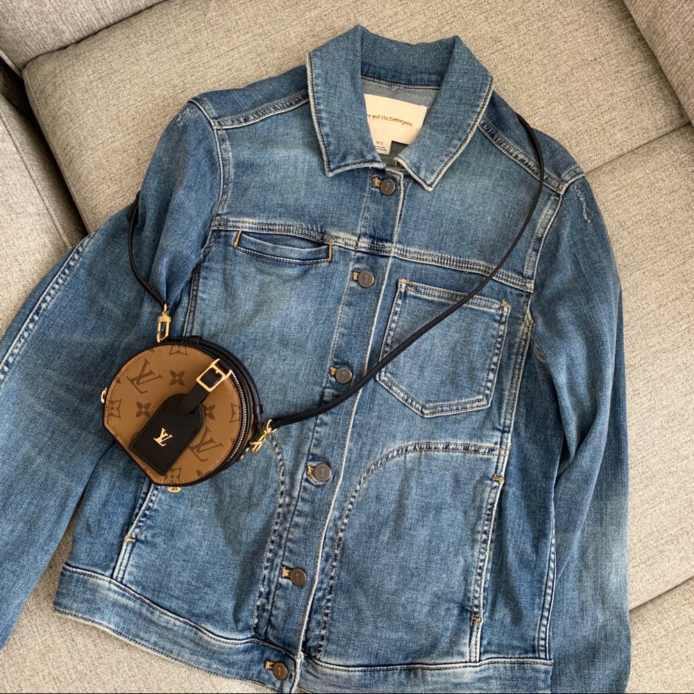 Anthropologie denim jacket